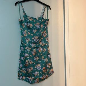 Hippie Rose Satin Dress